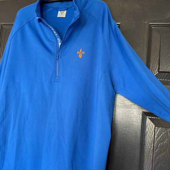 Level Wear Pullover 1/4 zip Large new Royal Oaks Country Club - Picture 2 of 9